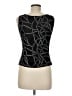 Xscape Black Sleeveless Top Size M - photo 2