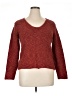 Eileen Fisher Tweed Red Pullover Sweater Size XL - photo 1