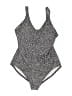 Speedo Tweed Gray One Piece Swimsuit Size 18 - photo 1