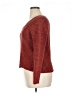 Eileen Fisher Tweed Red Pullover Sweater Size XL - photo 5