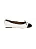 Ann Taylor Houndstooth White Flats Size 9 1/2 - photo 1