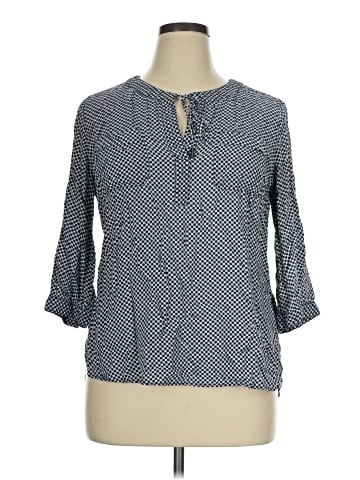 Stylus 3/4 Sleeve Blouse (view 1)