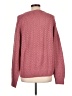 Wilfred 100% Cotton Chevron-herringbone Pink Pullover Sweater Size L - photo 2