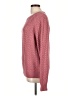 Wilfred 100% Cotton Chevron-herringbone Pink Pullover Sweater Size L - photo 5