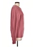 Wilfred 100% Cotton Chevron-herringbone Pink Pullover Sweater Size L - photo 4