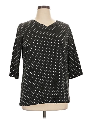Jessica London 3/4 Sleeve Blouse (view 1)