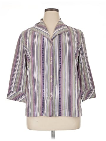 Koret 3/4 Sleeve Button-Down Shirt (view 1)