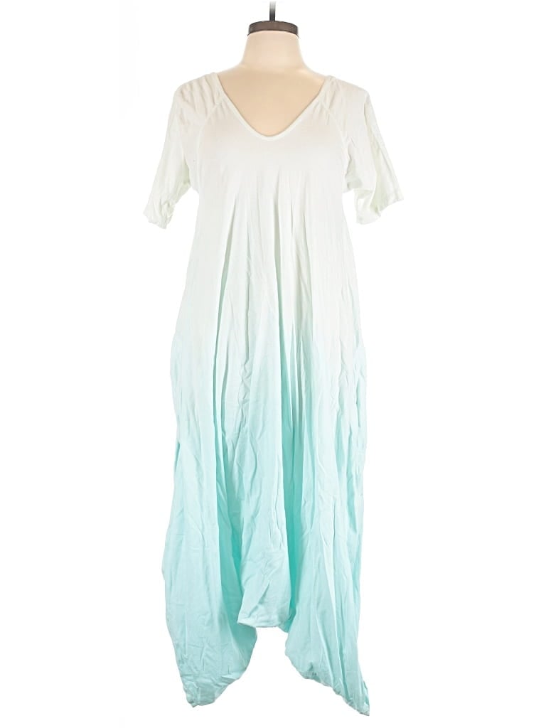 Pre-owned World Market Casual Dress In Teal