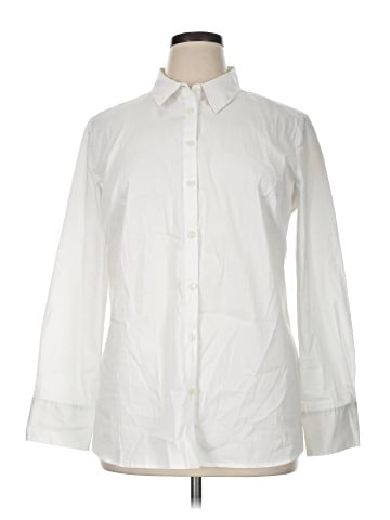 Ann Taylor Factory Long Sleeve Button-Down Shirt (view 1)