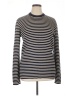Gap 100% Cotton Stripes Blue Turtleneck Sweater Size XL - photo 1