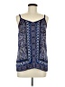 Express 100% Polyester Blue Sleeveless Blouse Size M - photo 1