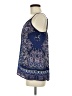 Express 100% Polyester Blue Sleeveless Blouse Size M - photo 5
