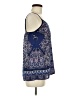Express 100% Polyester Blue Sleeveless Blouse Size M - photo 4