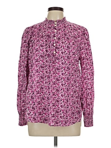 Ann Taylor LOFT Long Sleeve Button-Down Shirt (view 1)
