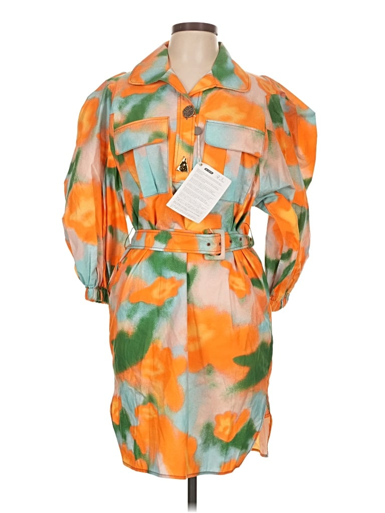 Pre-owned Rejina Pyo Casual Dress In Orange