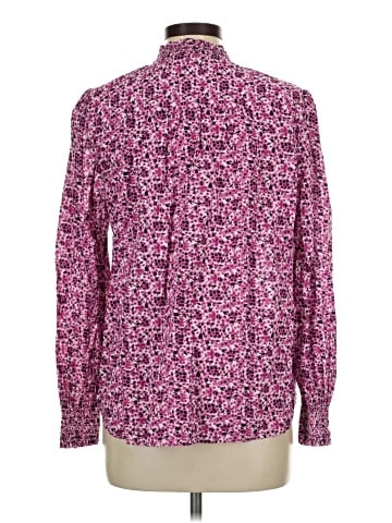 Ann Taylor LOFT Long Sleeve Button-Down Shirt (view 2)