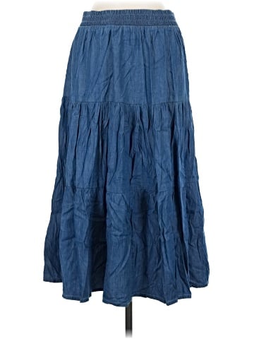 MICHAEL Michael Kors Denim Skirt (view 2)