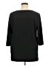 Catherines Black 3/4 Sleeve Top Size 0X - photo 2
