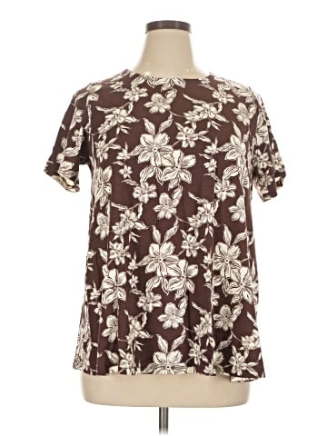 Roaman's Short Sleeve Blouse (view 1)