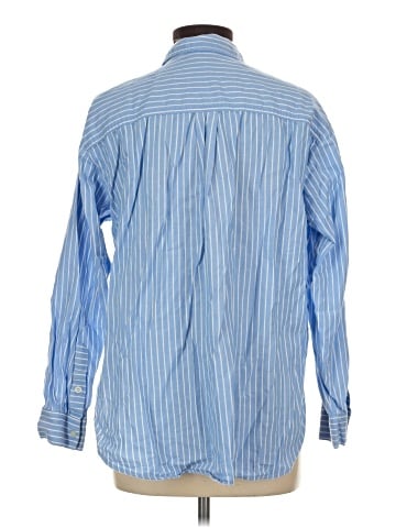 Ann Taylor LOFT Long Sleeve Button-Down Shirt (view 2)
