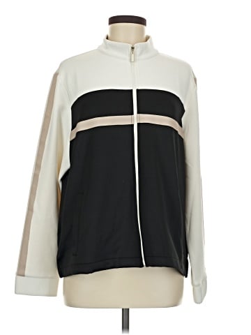 Weekends by Chico's Track Jacket (view 1)