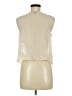 Express 100% Polyester Ivory Sleeveless Blouse Size M - photo 2