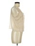 Express 100% Polyester Ivory Sleeveless Blouse Size M - photo 4