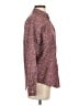L.L.Bean 100% Cotton Print Burgundy Long Sleeve Button-Down Shirt Size S - photo 4