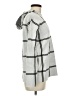 RACHEL Rachel Roy Checkered-gingham Ivory Silver Pullover Sweater Size M - photo 4