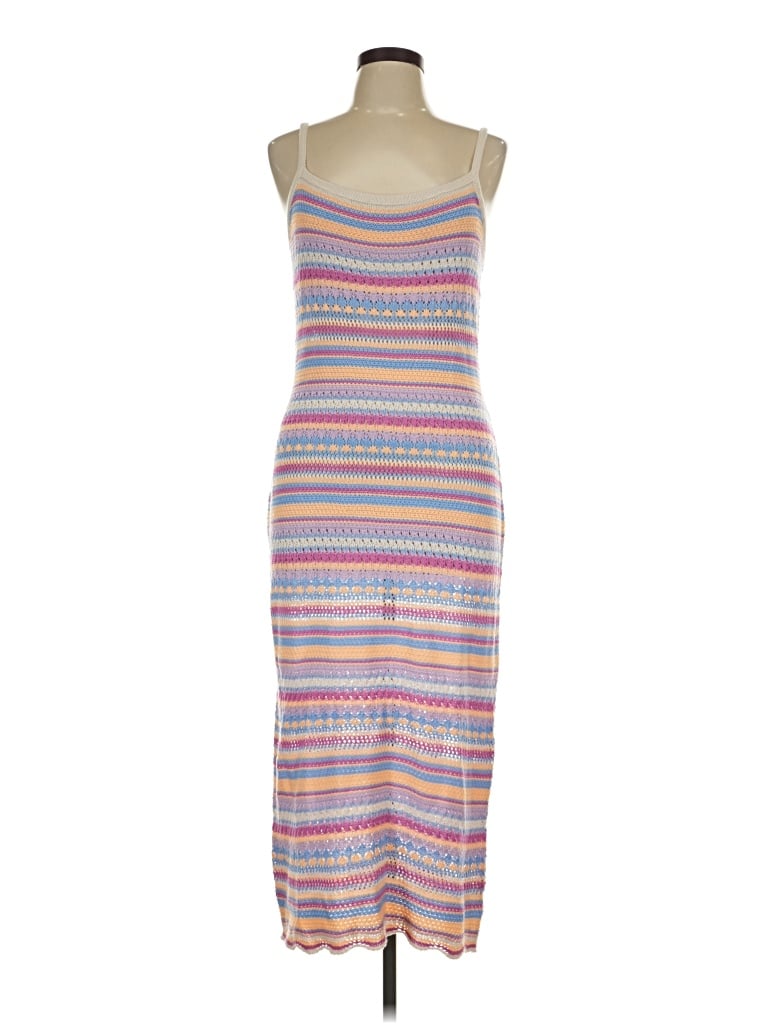 Pre-owned No Boundaries Casual Dress In Gray