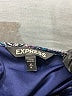 Express 100% Polyester Paisley Blue Casual Dress Size M - photo 4