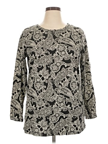 Roaman's Long Sleeve Blouse (view 1)