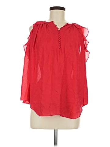 Rachel Zoe 3/4 Sleeve Silk Top (view 1)