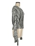 Sparkle & Fade 100% Acrylic Metallic Silver Pullover Sweater Size M - photo 4