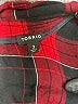 Torrid 100% Rayon Plaid Red Long Sleeve Button-Down Shirt Size 3X Plus (3) - photo 7