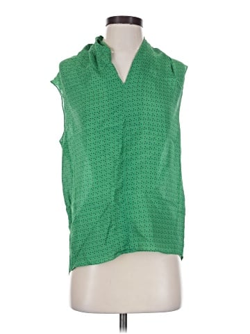 CAbi Sleeveless Silk Top (view 1)