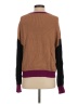 Express Color Block Brown Pullover Sweater Size S - photo 2