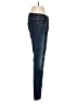 Express Jeans Solid Blue Jeans Size 4 - photo 4