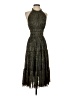 A.L.C. Metallic Green Cocktail Dress Size 4 - photo 1
