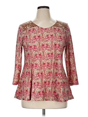Coldwater Creek 3/4 Sleeve Blouse (view 1)
