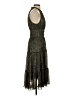 A.L.C. Metallic Green Cocktail Dress Size 4 - photo 4