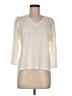 Requirements 100% Acrylic Ivory Pullover Sweater Size M - photo 1