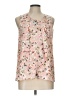 Sweet Rain 100% Polyester Pink Sleeveless Blouse Size L - photo 1