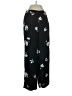 Vince Camuto 100% Polyester Floral Black Casual Pants Size 4 - photo 1