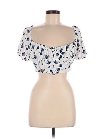Lulus Short Sleeve Blouse (view 1)
