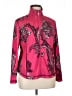 Three Hearts 100% Polyester Paisley Pink Track Jacket Size XL - photo 1