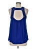 Jella C. 100% Polyester Blue Sleeveless Blouse Size M - photo 2