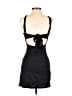 Unbranded Solid Black Cocktail Dress Size XS - photo 2