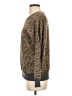 Splendid Animal Print Brown Pullover Sweater Size S - photo 5
