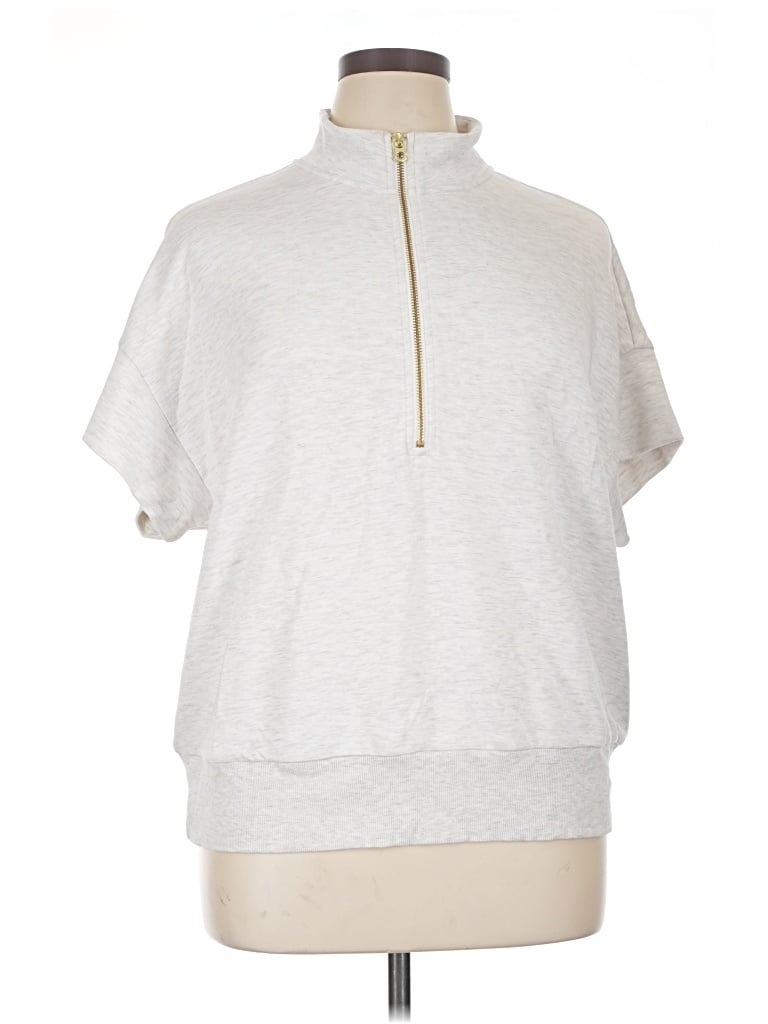 Pre-owned Varley Poncho In Silver